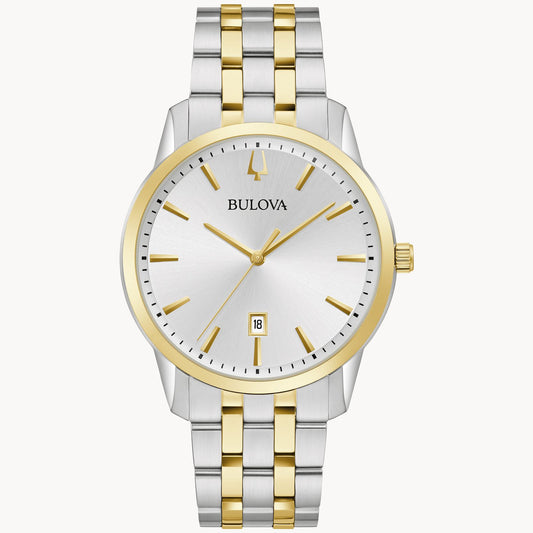 Bulova Classic Sutton Silver-Tone Dial 98B385