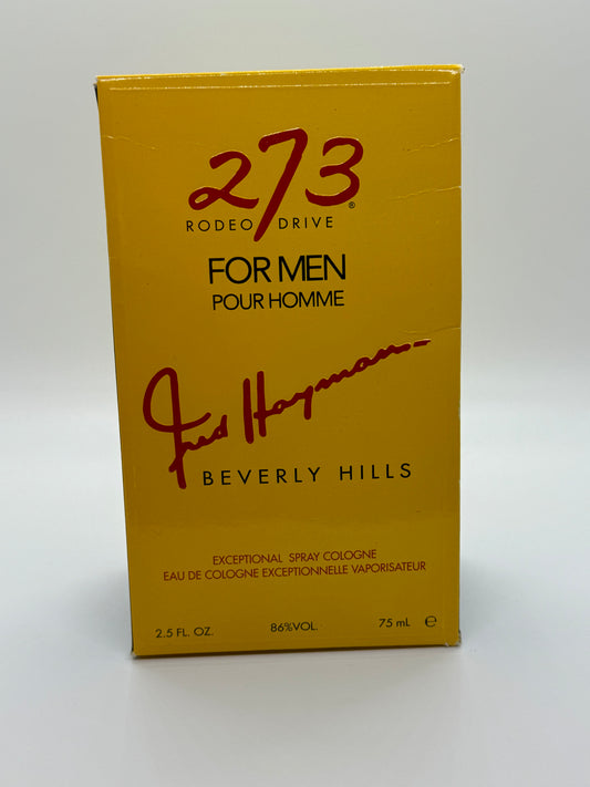 Fred Hayman 273 By Fred Hayman For Men. Cologne Spray 2.5 Oz